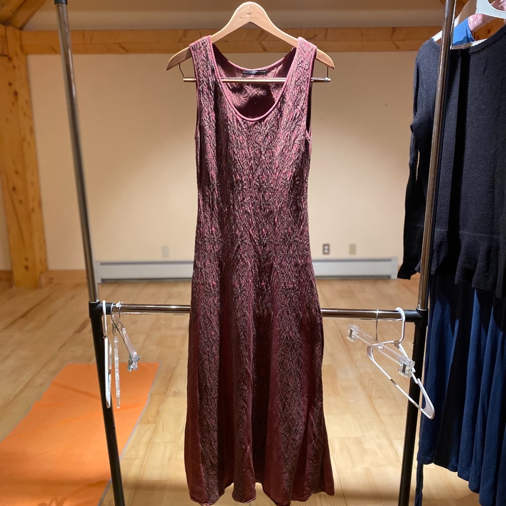 Peruvian connection sleeveless maxi dress in Pima cotton - Picture 1 of 8